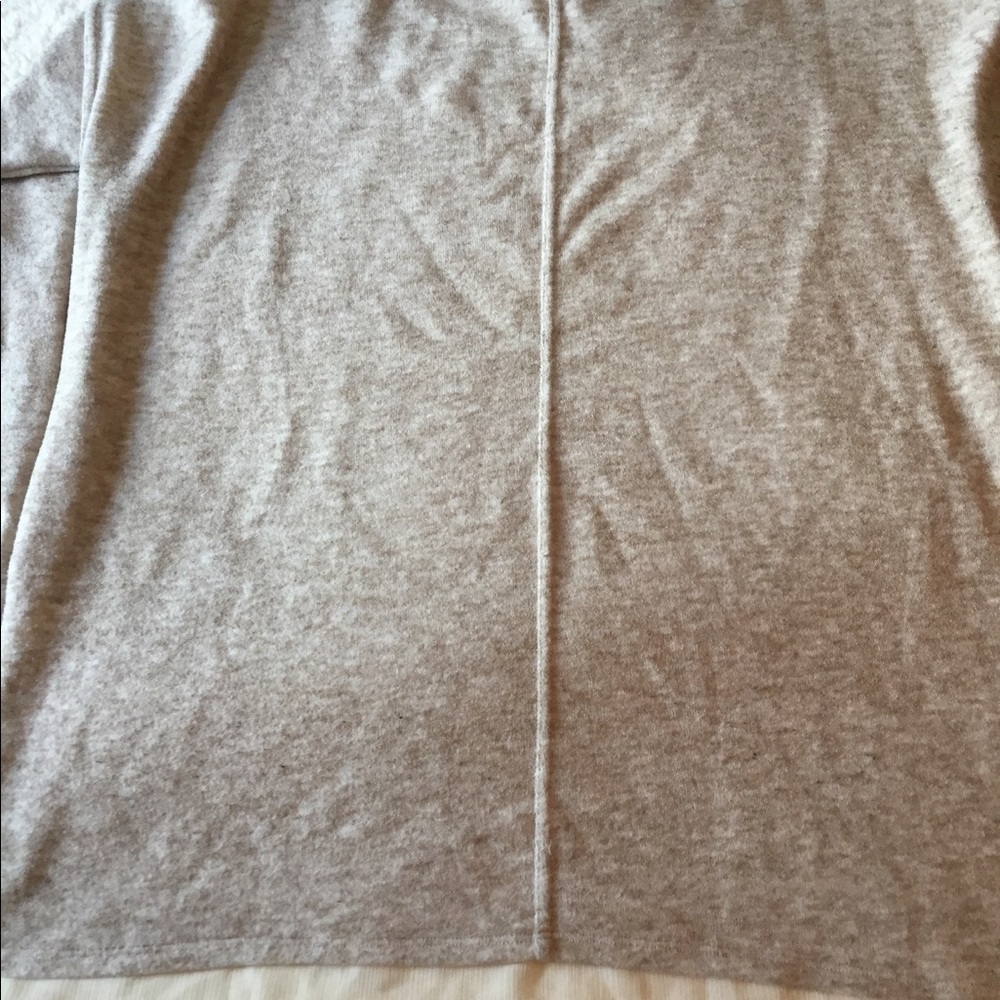 Grey sweater with chiffon detail - Picture 7 of 7